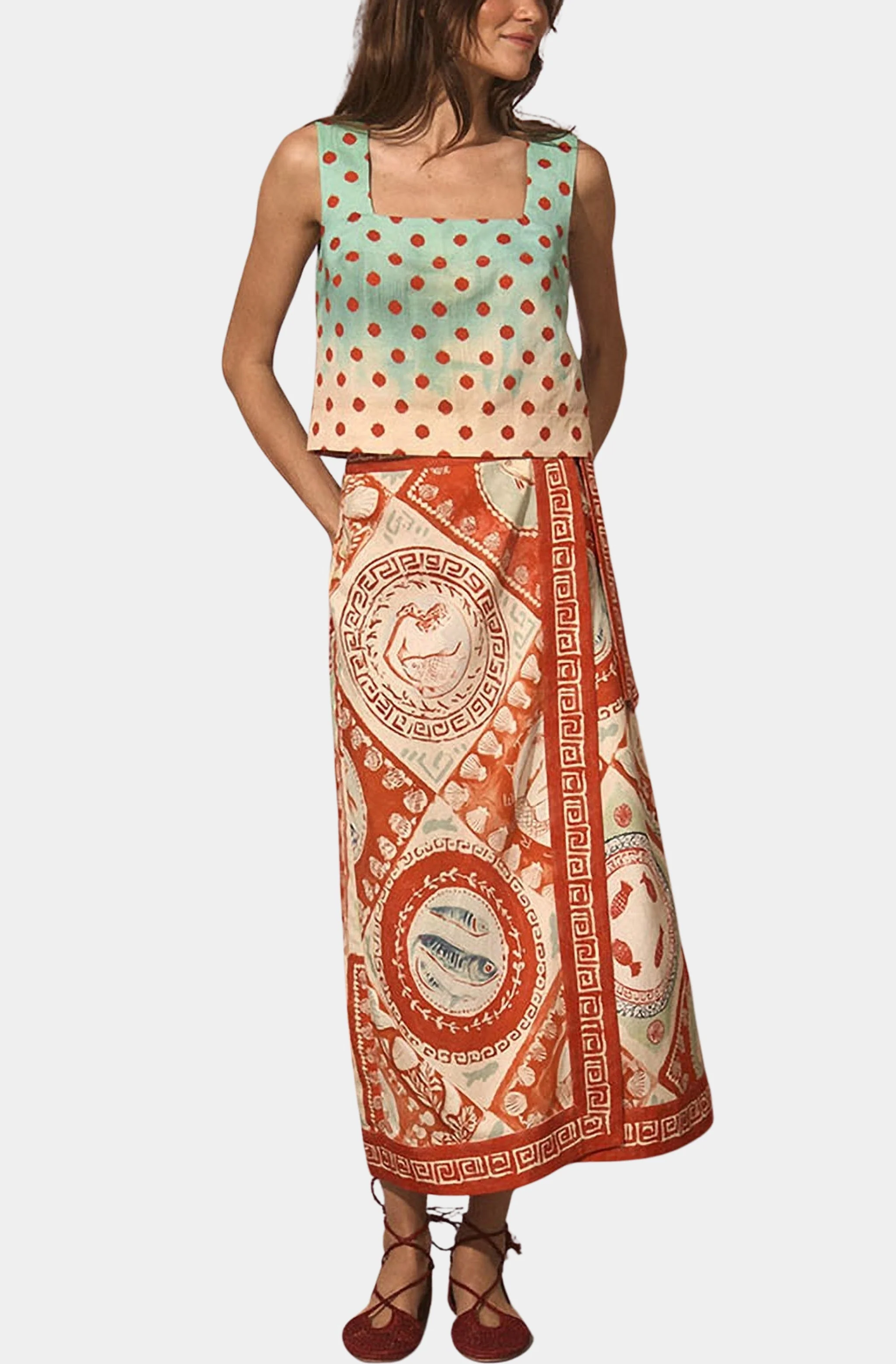 Paloma Wrap Skirt - Image 2