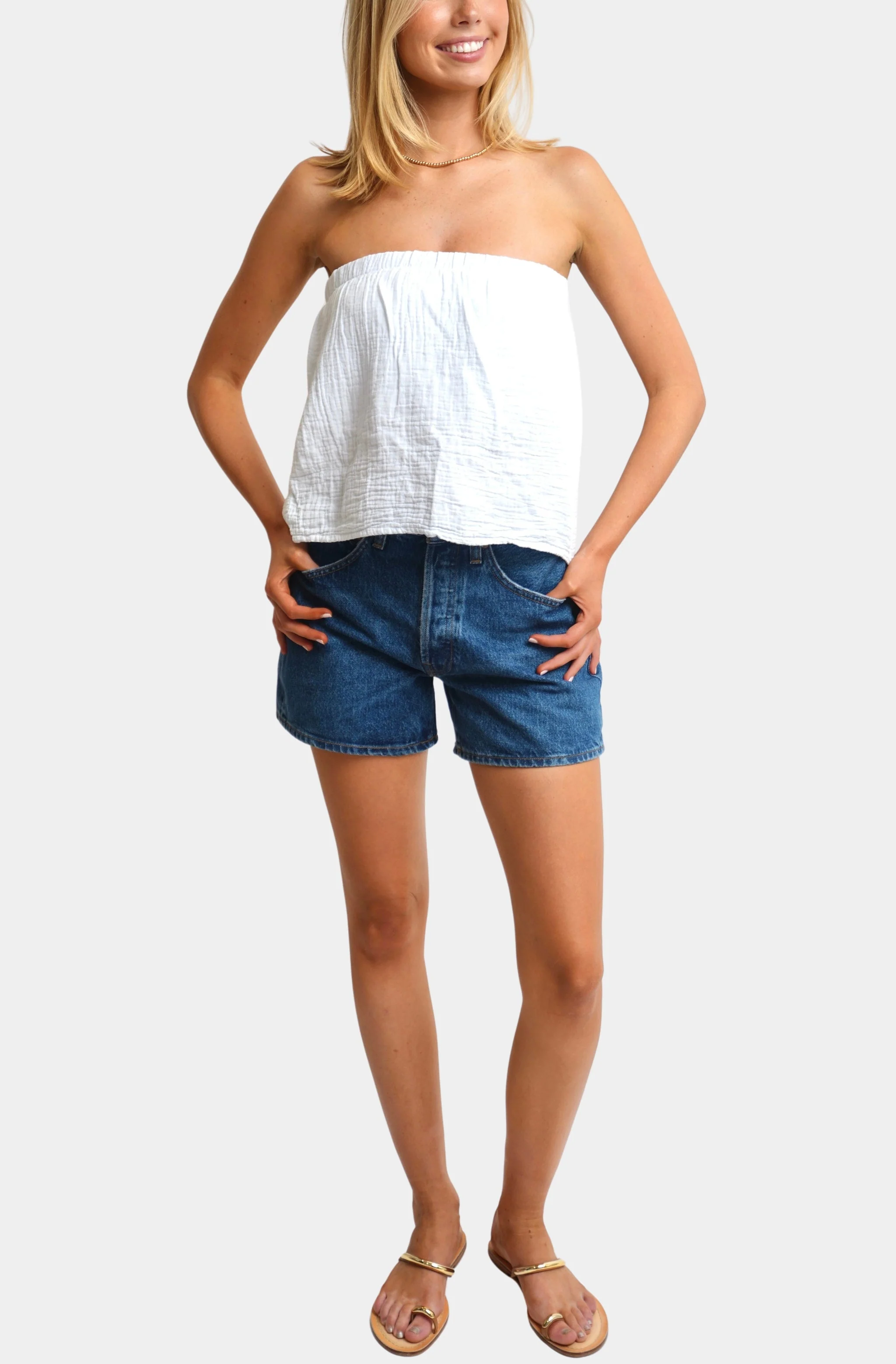 Double Layer Tube Top - Image 3