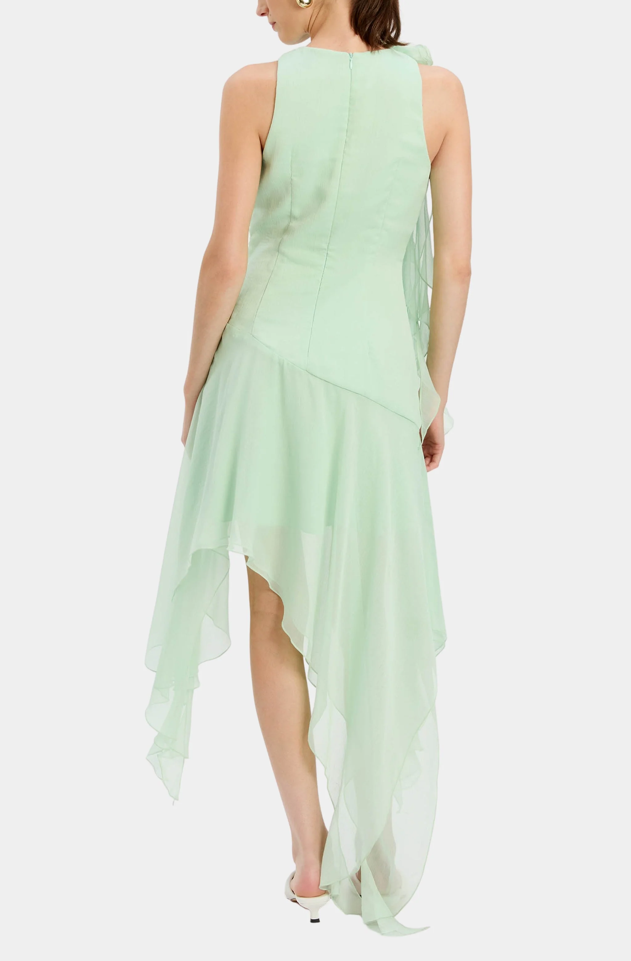 Ivana High Low Mini Dress - Image 3