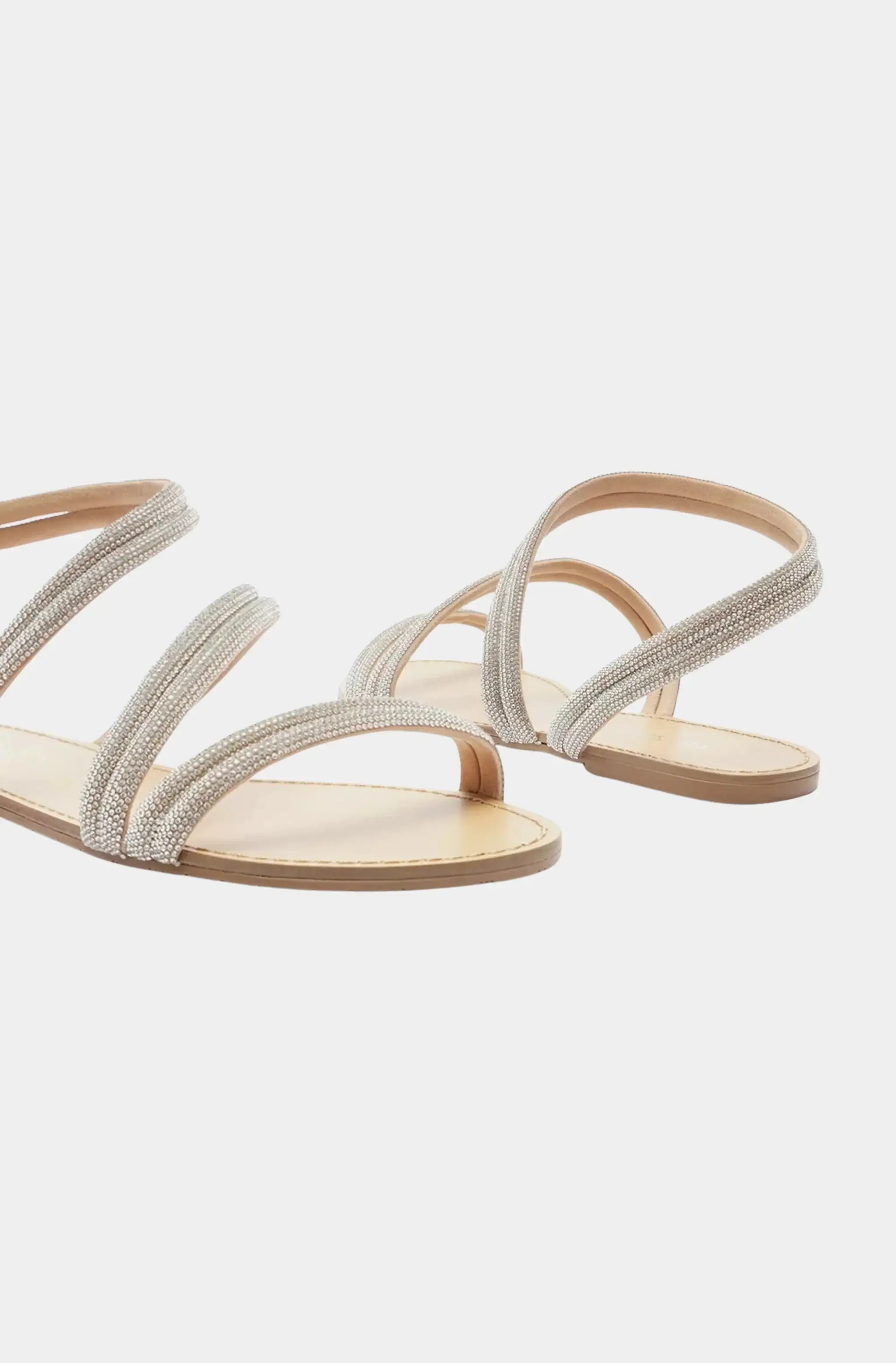 Mikayla Rhinestone Flat Sandal - Image 4