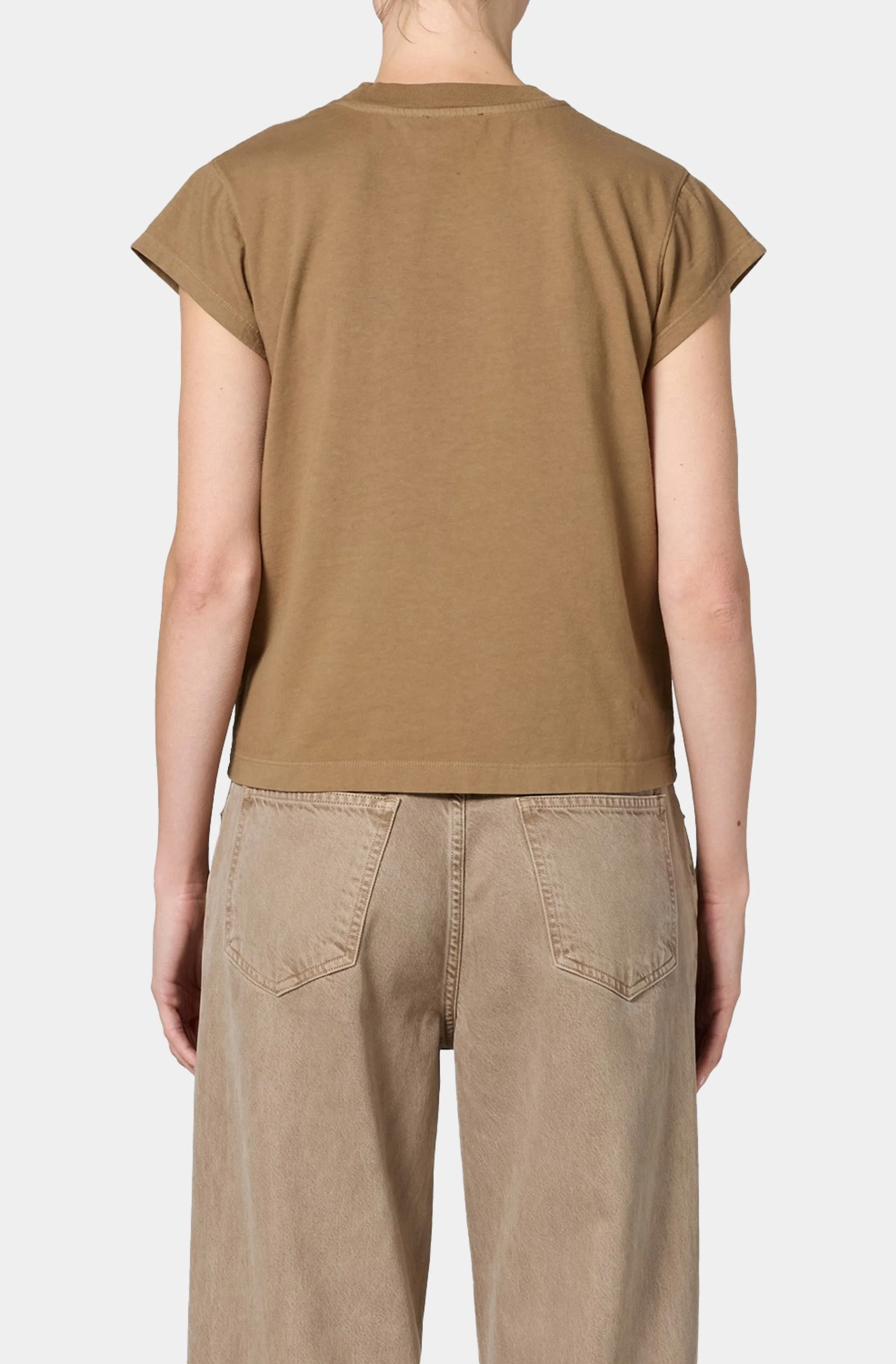 Long Line Bryce Cap Sleeve Tee - Image 2