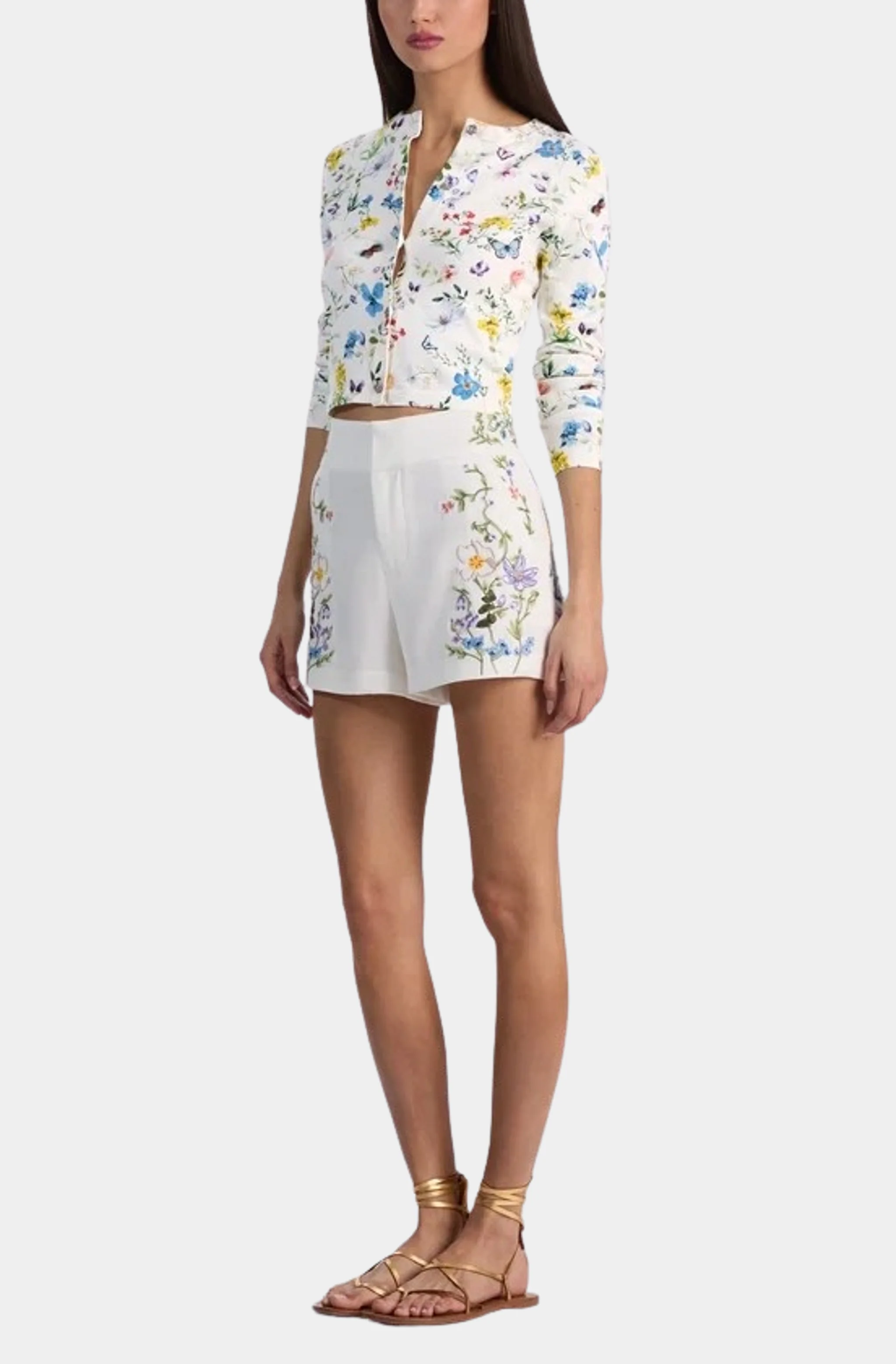 Cady Embroidered Mini Short - Image 5