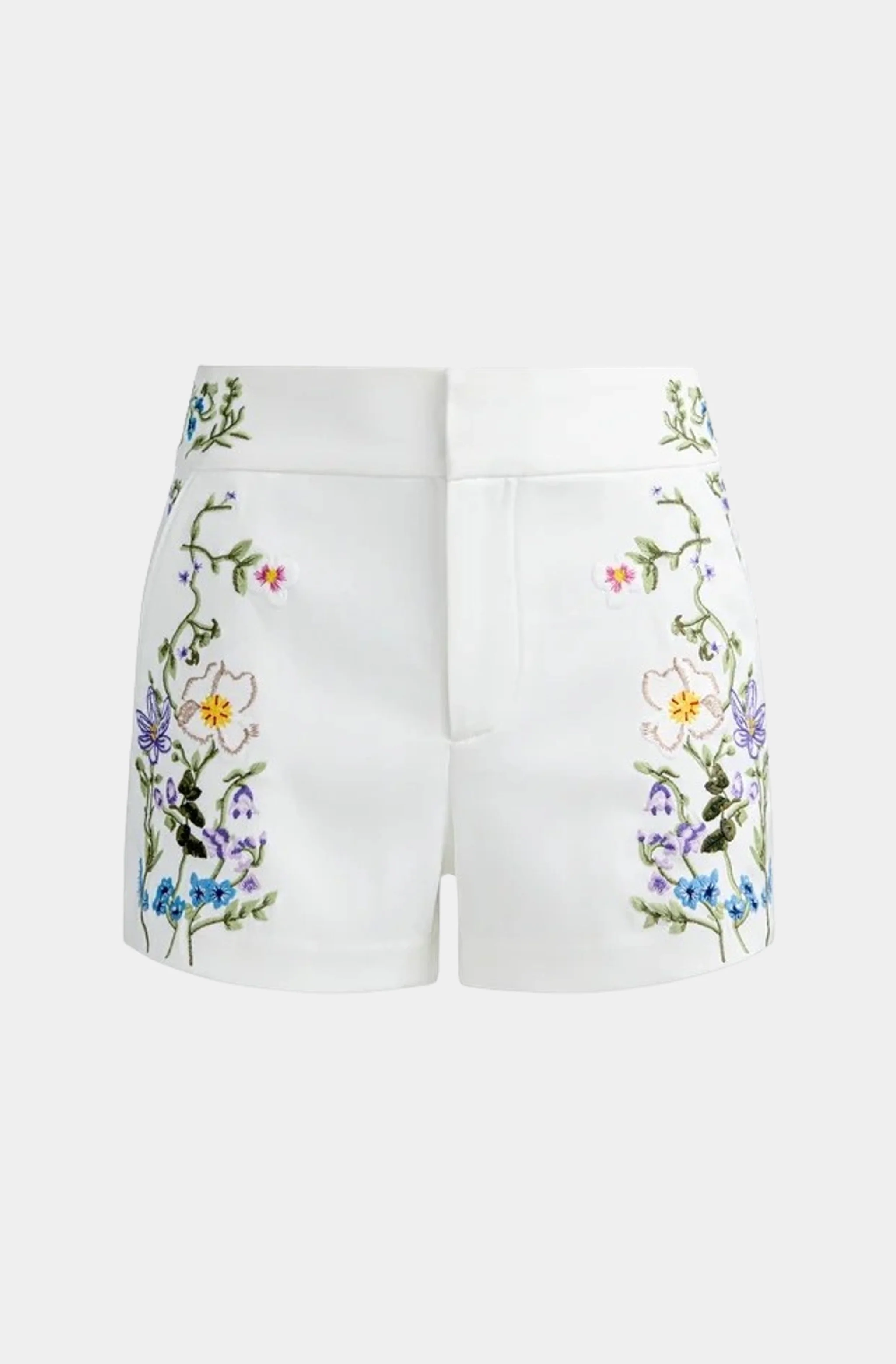 Cady Embroidered Mini Short - Image 6