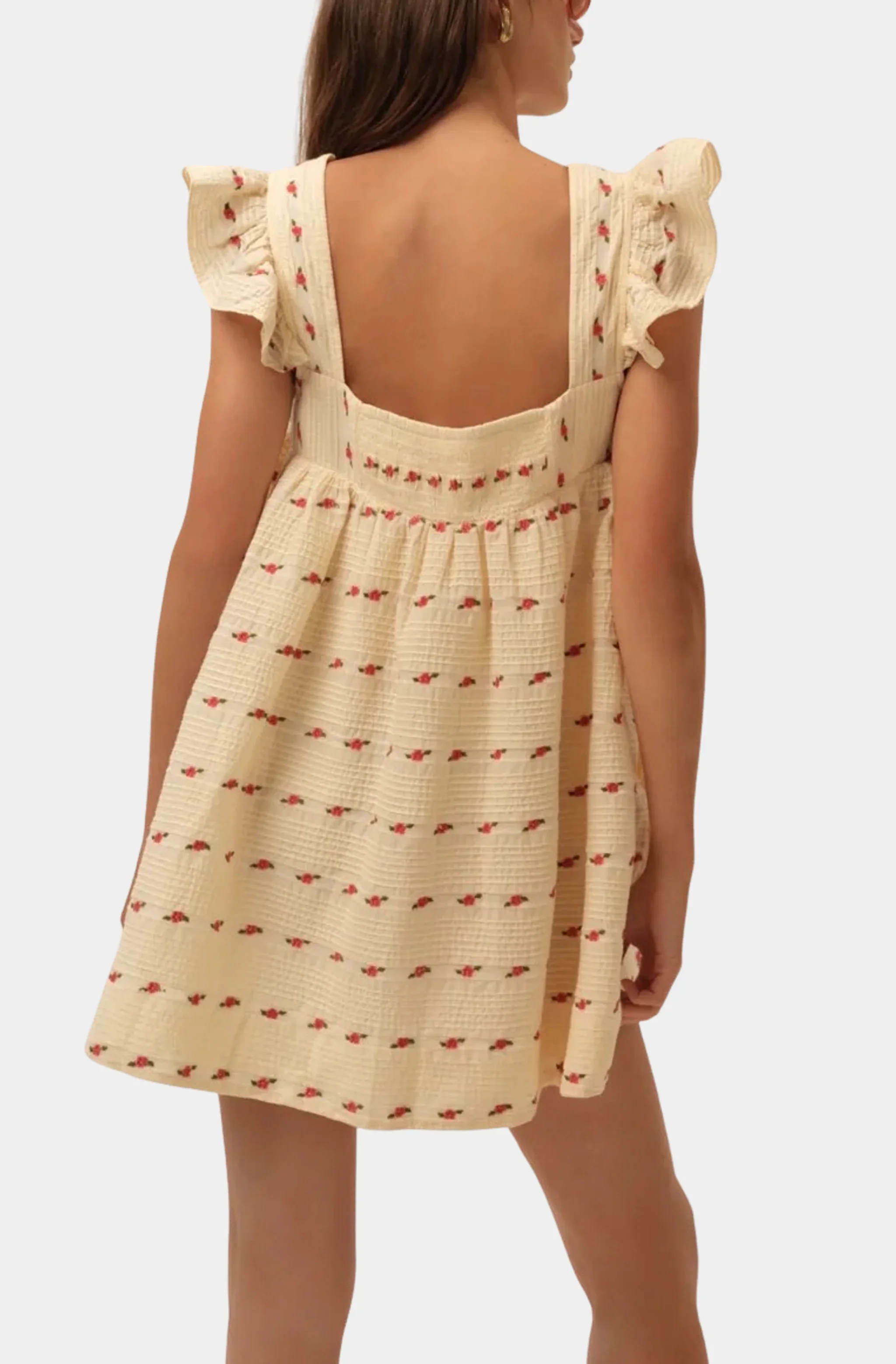 Aster Babydoll Mini Dress - Image 3