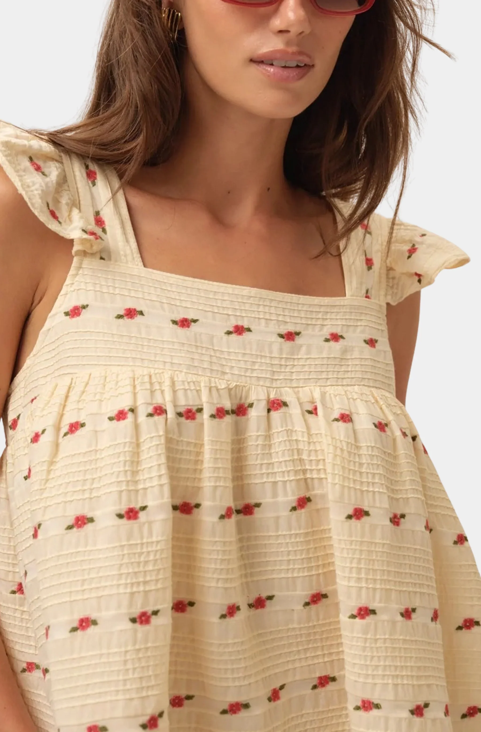 Aster Babydoll Mini Dress - Image 4