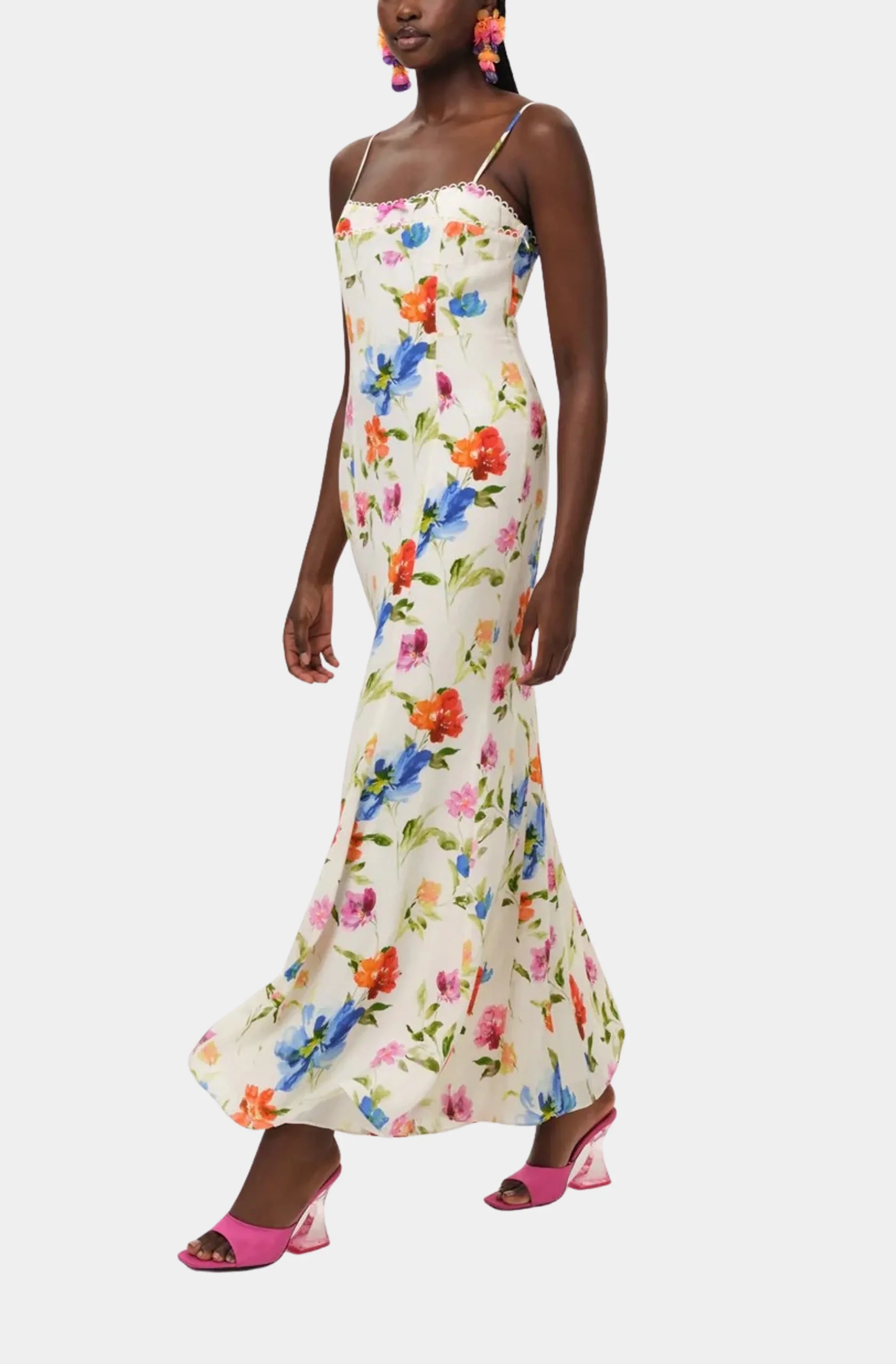 Tropical Bloom Maxi Dress - Image 2