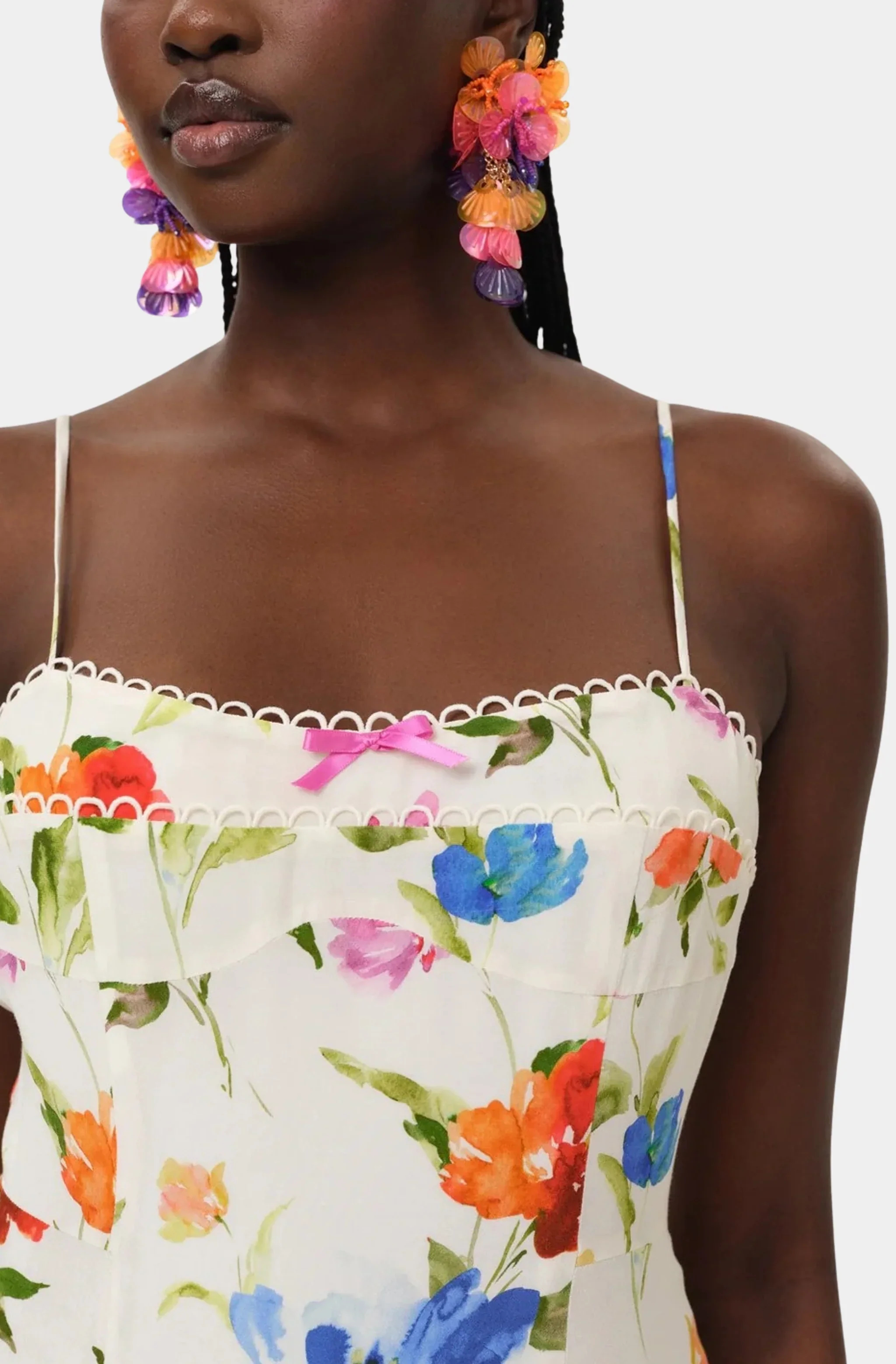 Tropical Bloom Maxi Dress - Image 4