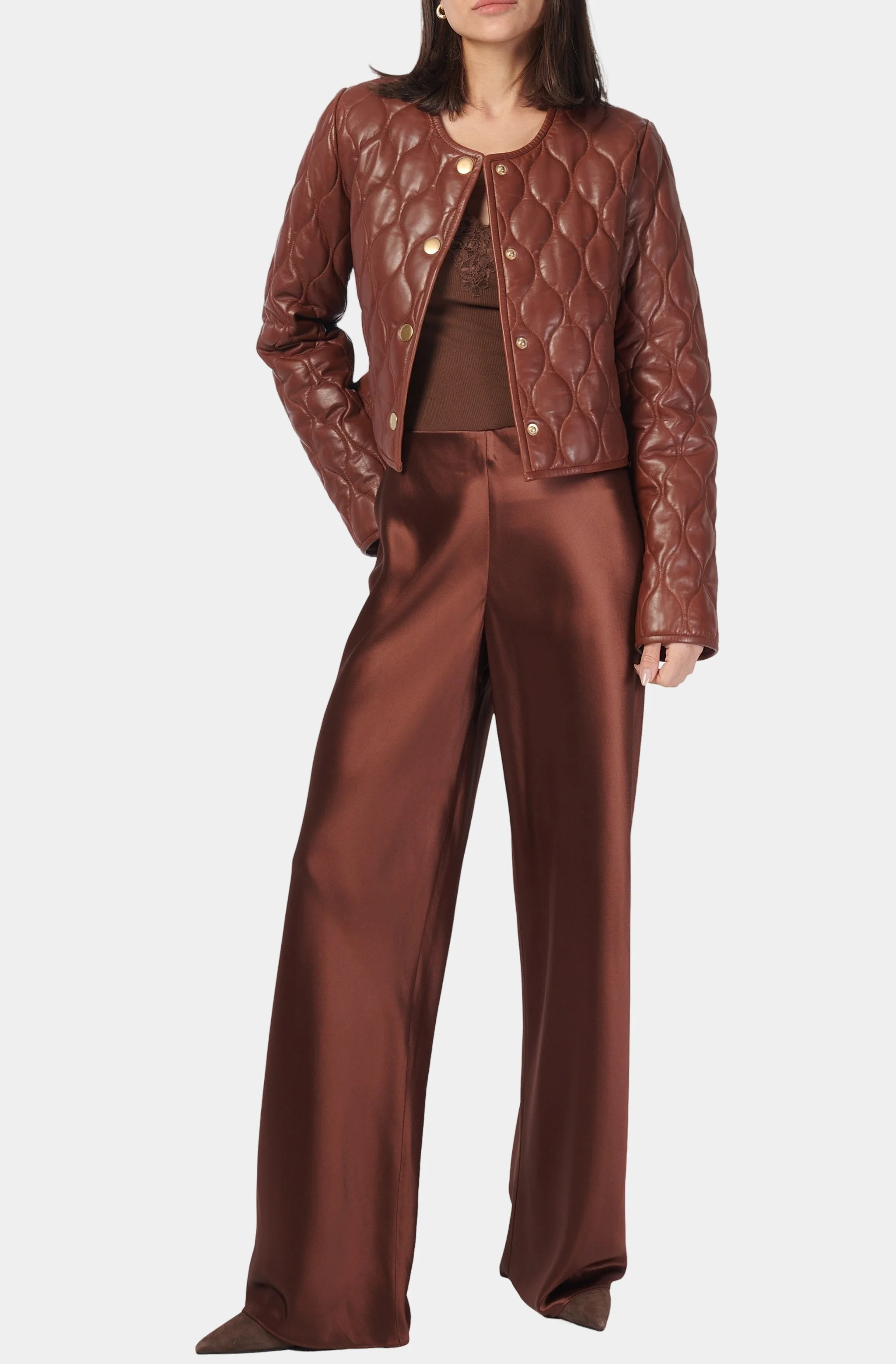 Wanda Genuine Leather Jacket - Image 2