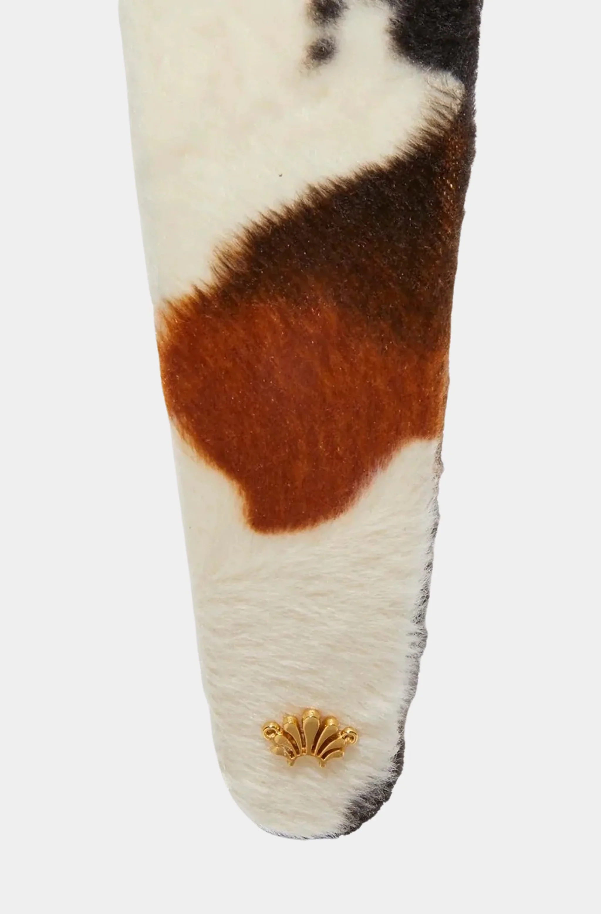 Brigitte Faux Cowhide Headband - Image 3