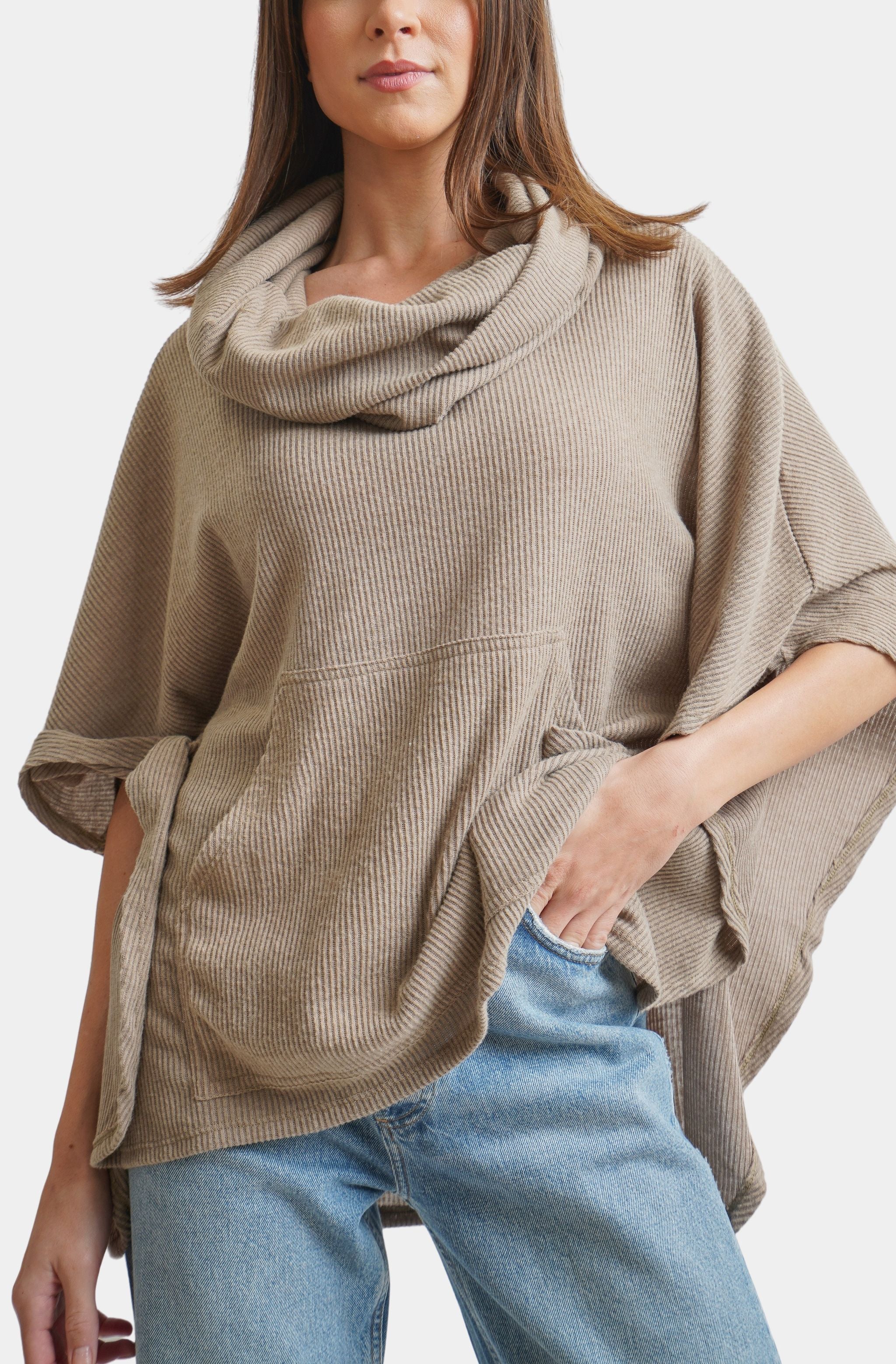 Riley Cowl Neck Sweater - Image 3