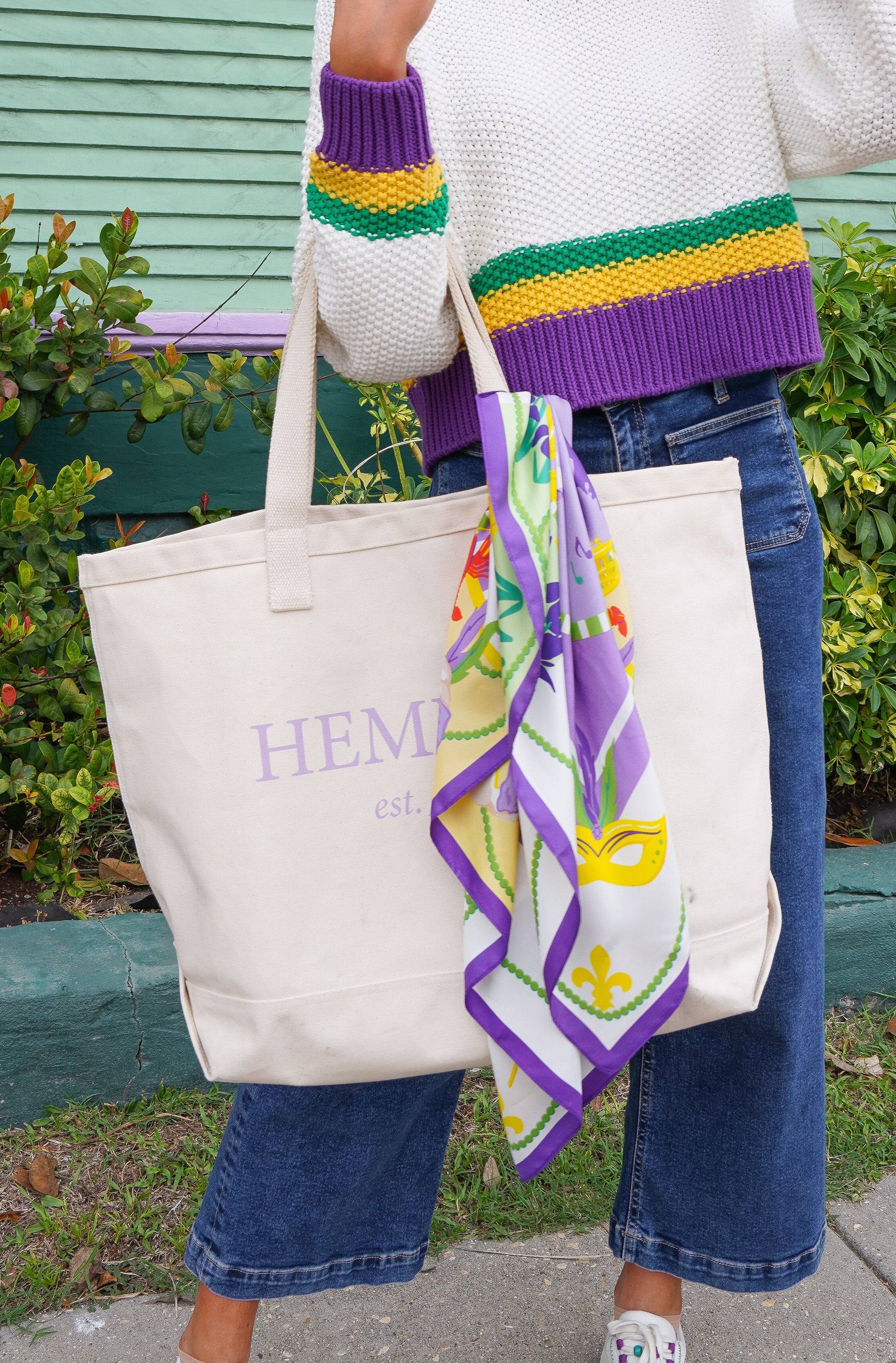 Hemline Exclusive Mardi Gras Saturday Scarf - Image 5