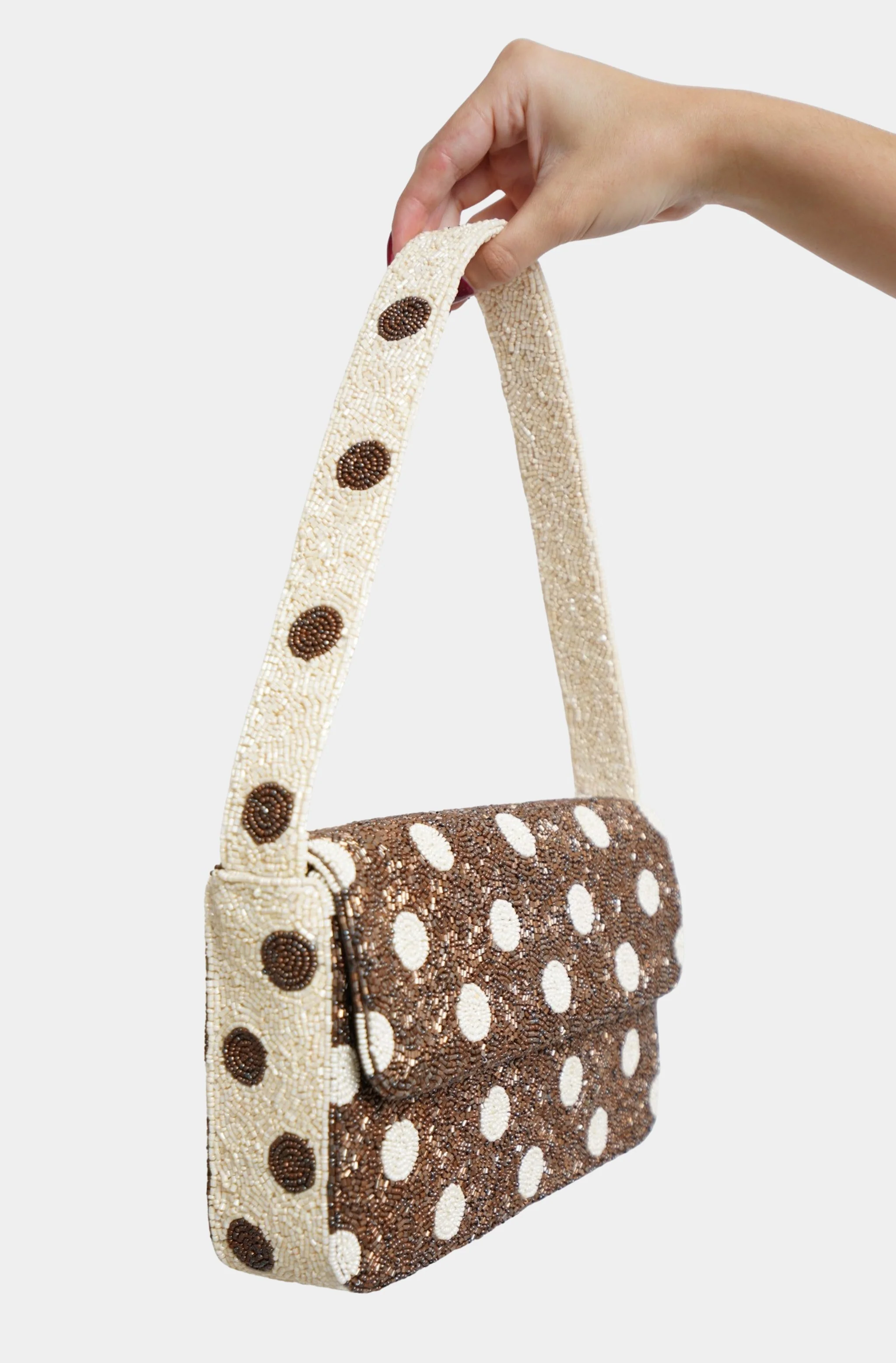 Polka Dot Rectangle Bag - Image 2