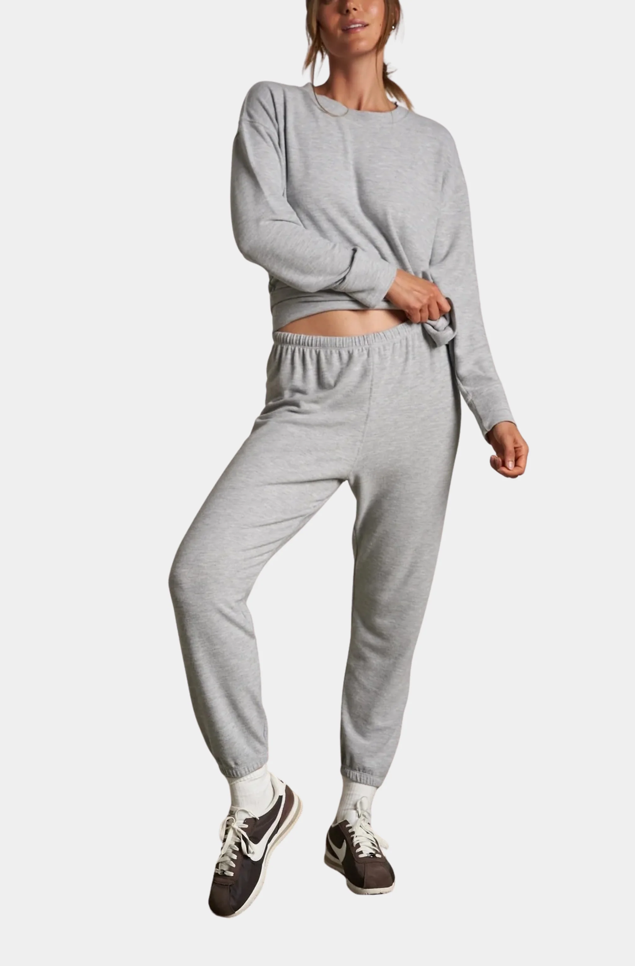 Selma Brushed Sweater Jersey Pullover